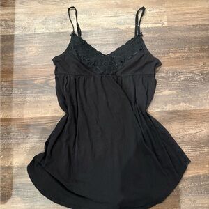Victoria's Secret Black Lace Cami